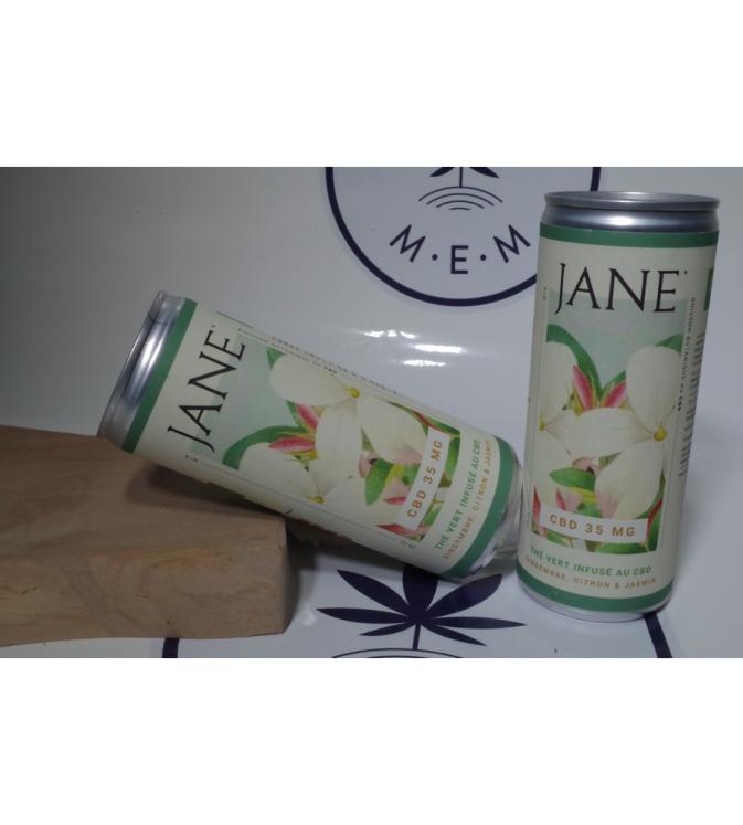 JANE Thé Vert, Gingembre, Citron, Jasmin 25cl