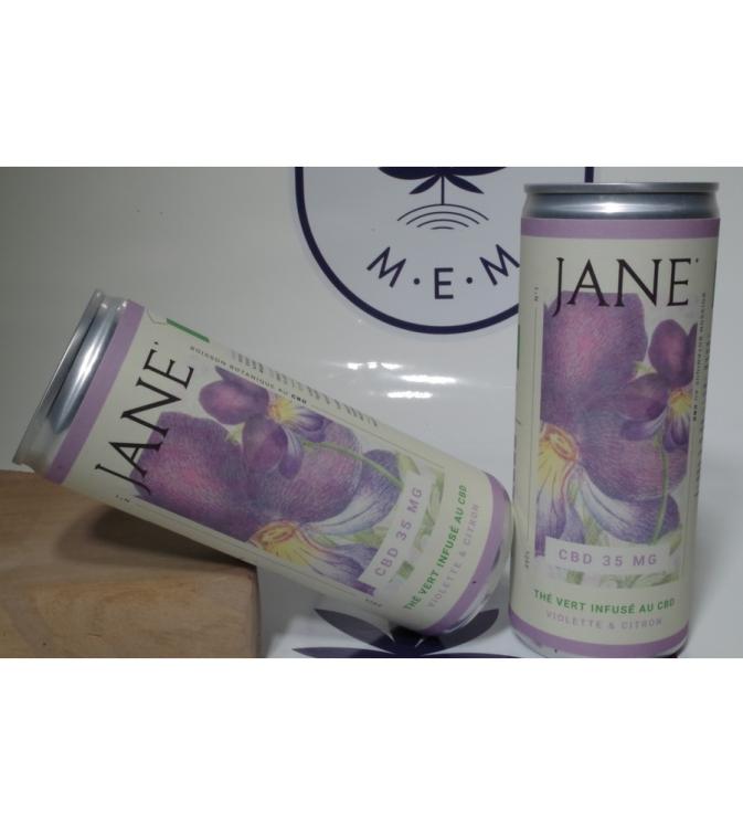 JANE Thé Vert Violette & Citron vert 25cl